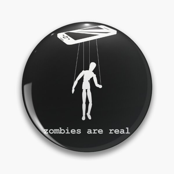 Item preview, Zombies are real - Cellphone Puppet  designed and sold by YomeHayin.