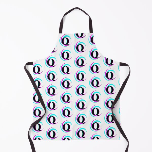 Item preview, Blue Pink Swirl Monogram Q designed and sold by Coffee Lifestyle.