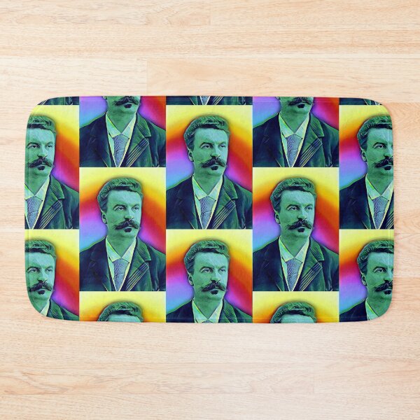 Item preview, Guy de Maupassant Artwork | Guy de Maupassant Portrait | Guy de Maupassant Wall Art  designed and sold by Suyogsonar25.