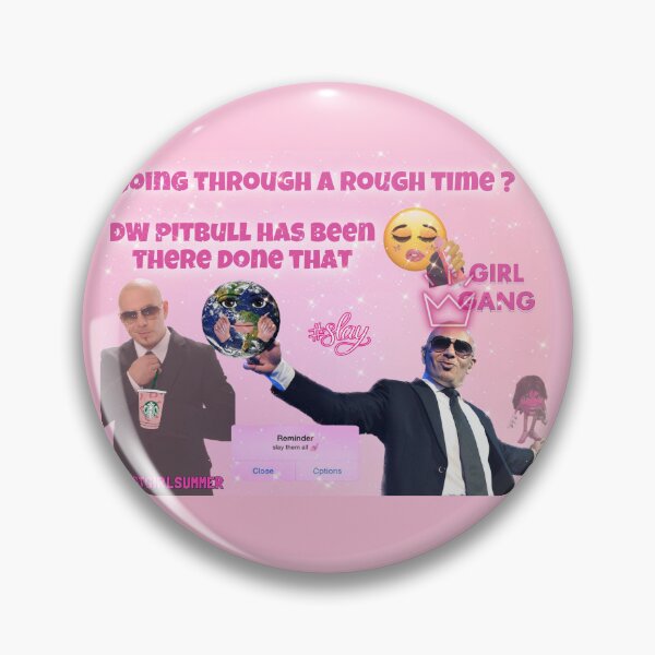 Item preview, Pitbull slay designed and sold by InSpaceAstrid.