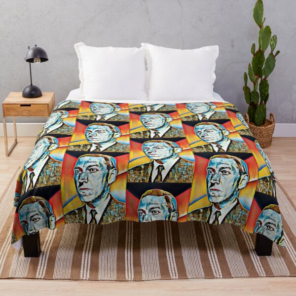 Item preview, HP Lovecraft Artwork | HP Lovecraft Portrait | HP Lovecraft Wall Art designed and sold by Suyogsonar25.