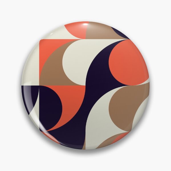 Item preview, Mid-century geometric abstract pattern designed and sold by Harman83.
