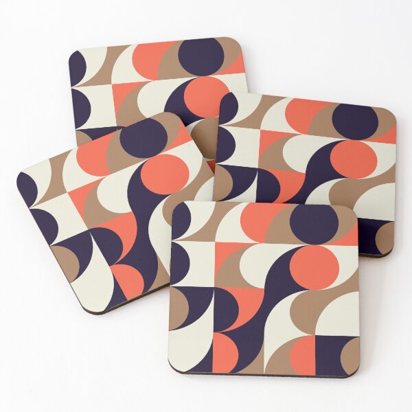 Item preview, Mid-century geometric abstract pattern designed and sold by Harman83.