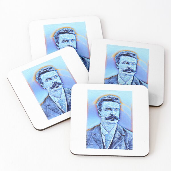 Item preview, Guy de Maupassant Artwork | Guy de Maupassant Portrait | Guy de Maupassant Wall Art  designed and sold by Suyogsonar25.