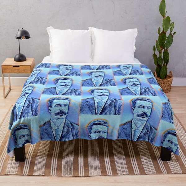 Item preview, Guy de Maupassant Artwork | Guy de Maupassant Portrait | Guy de Maupassant Wall Art  designed and sold by Suyogsonar25.