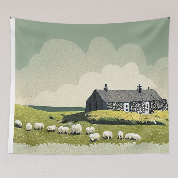 Item preview, Stylised Scotland 10 designed and sold by snoutandbeak.