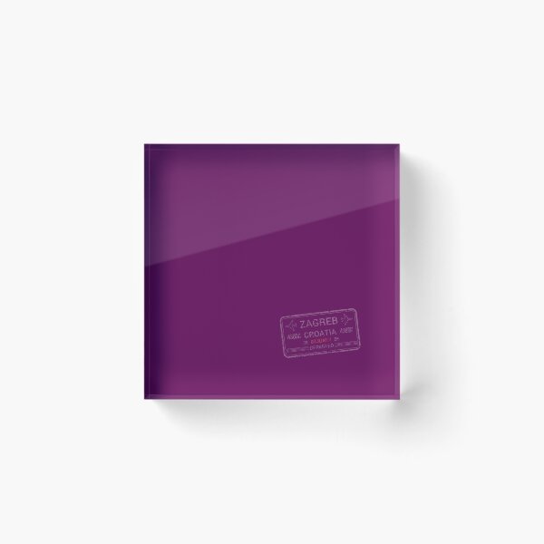 Item preview, Croatia, Zagreb - Passport Stamp designed and sold by Sejmen.