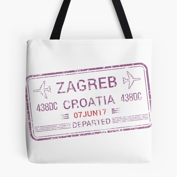Item preview, Croatia, Zagreb - Passport Stamp designed and sold by Sejmen.