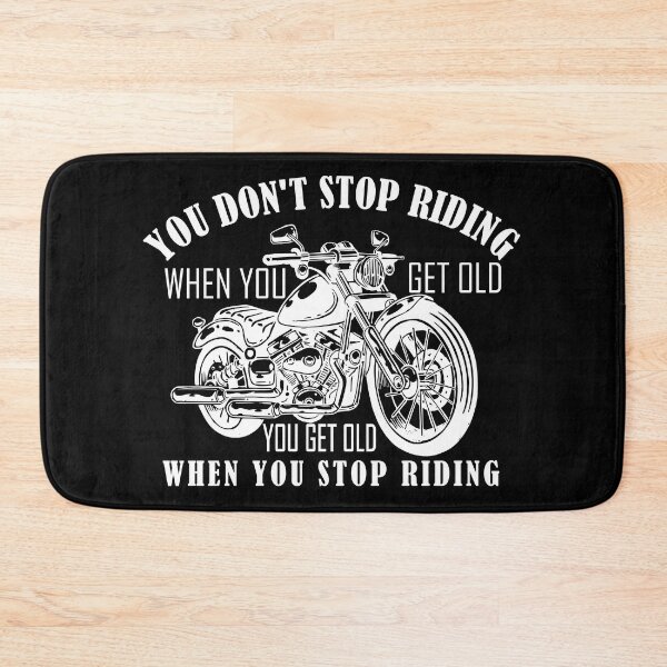 Item preview, Cute You Don't Stop Riding When You Get Old designed and sold by jaftees.