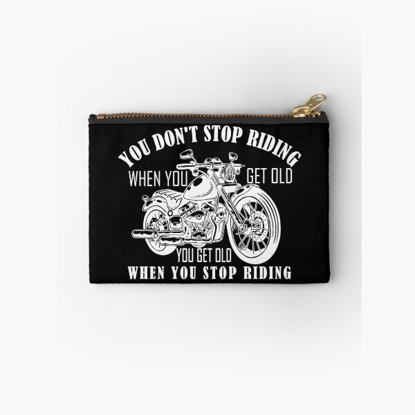 Item preview, Cute You Don't Stop Riding When You Get Old designed and sold by jaftees.