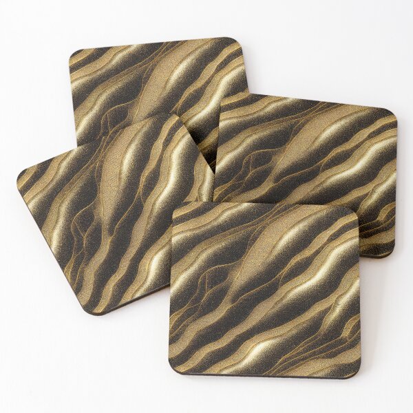 Item preview, Intricate Gold Waves Pattern designed and sold by 30littlesteps.