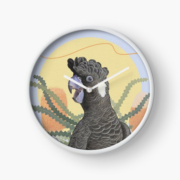 Carnaby's Cockatoo on Bankia Clock