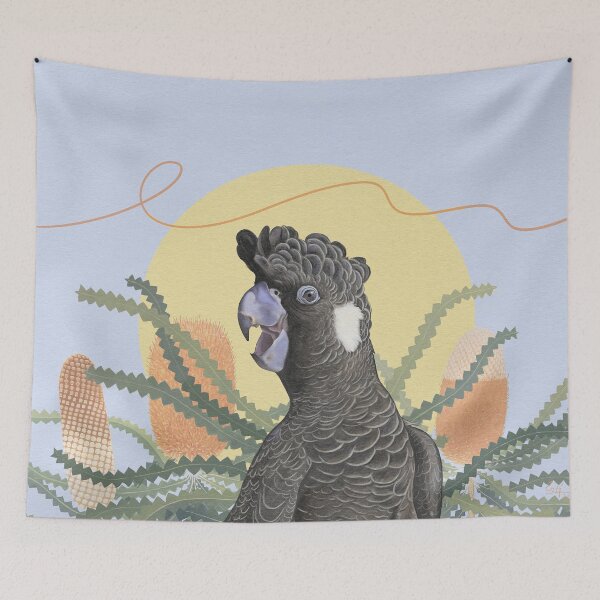 Item preview, Carnaby's Cockatoo on Bankia designed and sold by Esti Nagy.