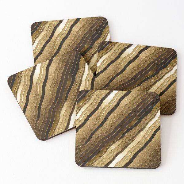 Item preview, Wavey Gold Pattern designed and sold by 30littlesteps.