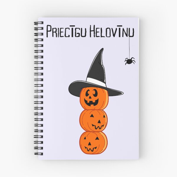 Item preview, Priecīgu Helovīnu (Happy Halloween in Latvian), Latvian Halloween  designed and sold by Pommallina.