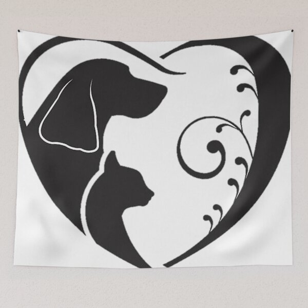 Item preview, Forever friends, Cat and Dog designed and sold by TaylorsGallery.