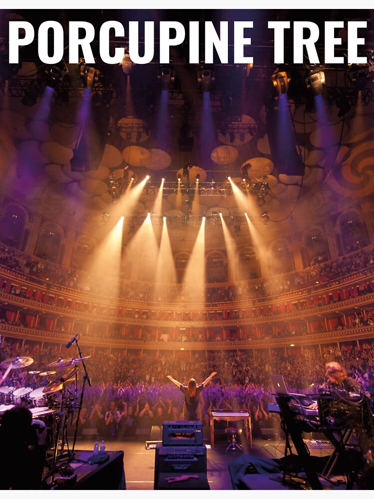 "Porcupine Tree Band Live Tour 2022" Sticker for Sale by Cozyspace