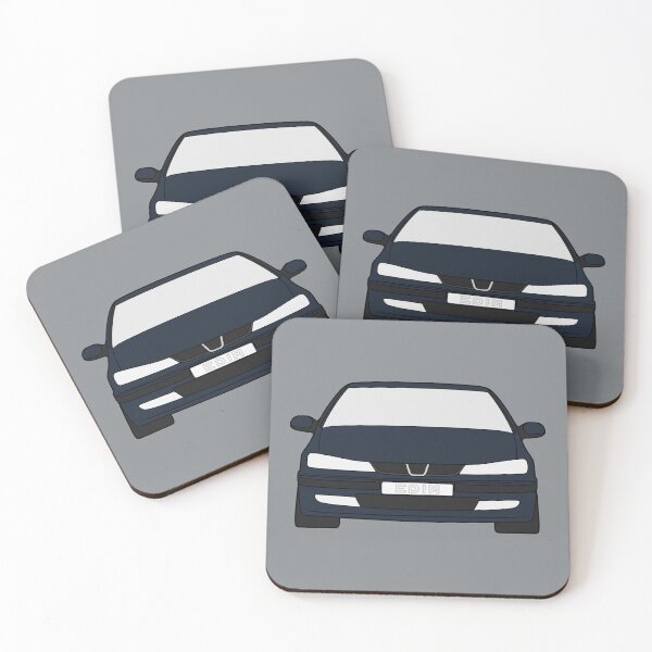Item preview, Peugeot 406 front grayish blue color designed and sold by EdimDesign.