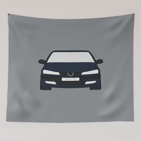 Item preview, Peugeot 406 front grayish blue color designed and sold by EdimDesign.