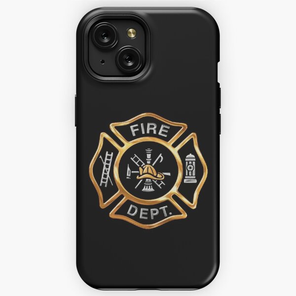 STLFD Firefigher Silver Keychain