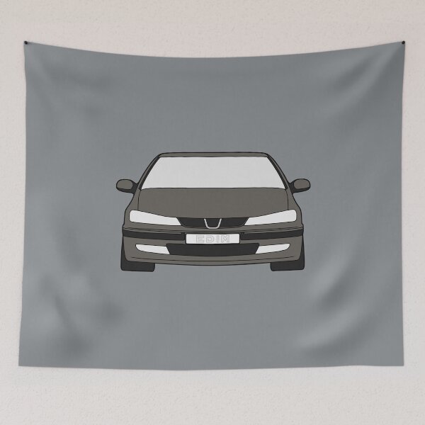 Item preview, Peugeot 406 front dark beige color designed and sold by EdimDesign.