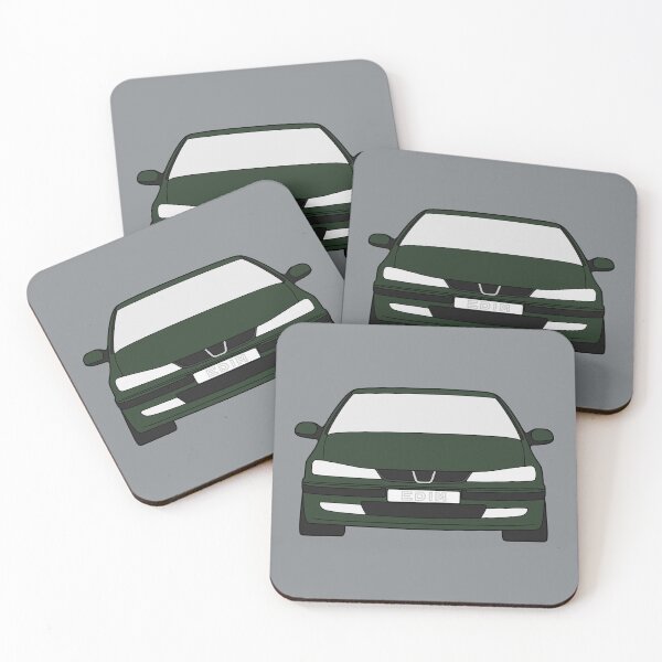 Item preview, Peugeot 406 front forest green color designed and sold by EdimDesign.