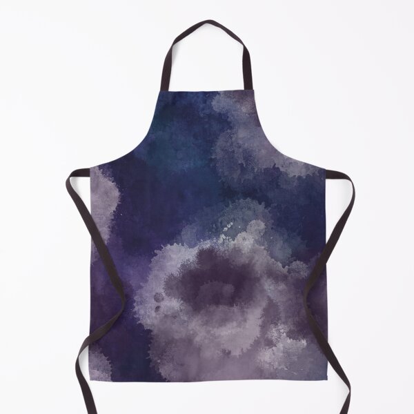 Artikelvorschau, Abstract Watercolor Splash, Deep In The Galaxy, Fantasy Art, Modern Deep Blue And Purple Art entworfen und verkauft von GikaDesigns.