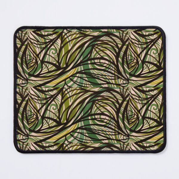 Item preview, Netted Flowing Jungle designed and sold by Imperfectcircle.