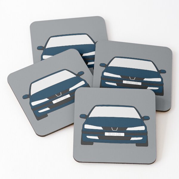 Item preview, Peugeot 406 front blue color designed and sold by EdimDesign.