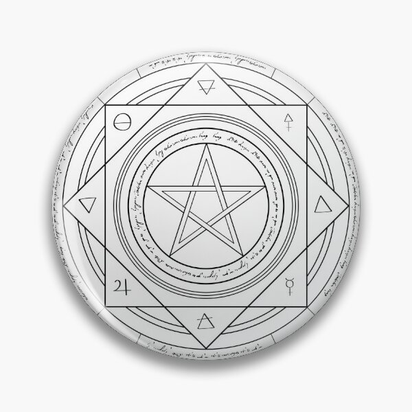 Item preview, Alchemy Symbols Magic Circle designed and sold by Saanis.