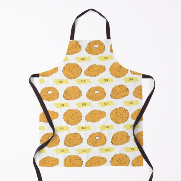 Item preview, cute little baked buns seamless pattern/ uprising bakery designed and sold by Angelic Threads111.