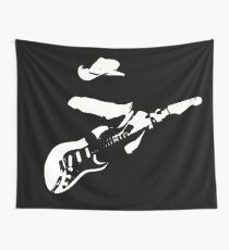Tela decorativa Stevie Ray Vaughan - Blanco