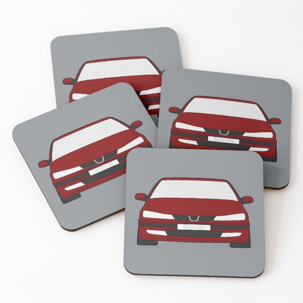 Item preview, Peugeot 406 front burgundy red color designed and sold by EdimDesign.