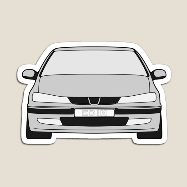 Item preview, Peugeot 406 front silver color designed and sold by EdimDesign.