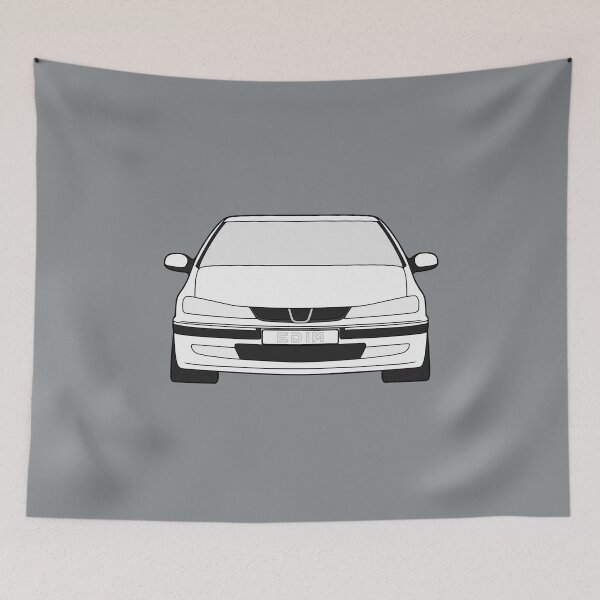 Item preview, Peugeot 406 front white color designed and sold by EdimDesign.