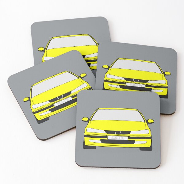 Item preview, Peugeot 406 front yellow color designed and sold by EdimDesign.