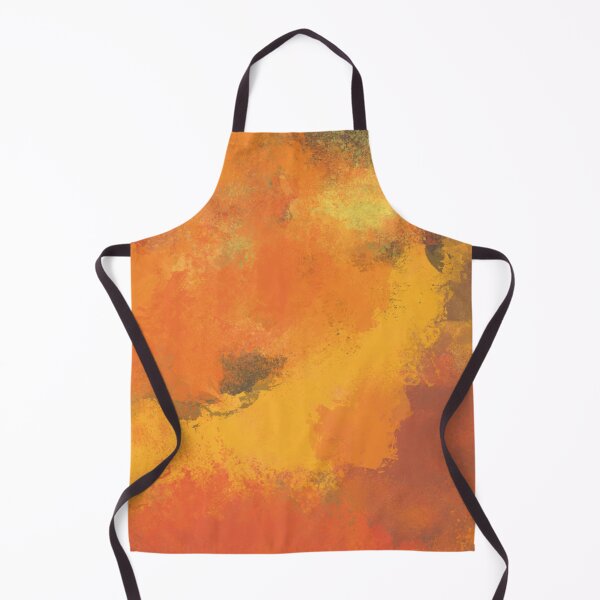 Artikelvorschau, Burning Abstract Colorful Vivid Fiery Modern Minimalist Art, Warm Autumn Colors, Red, Yellow, Orange And Brown entworfen und verkauft von GikaDesigns.