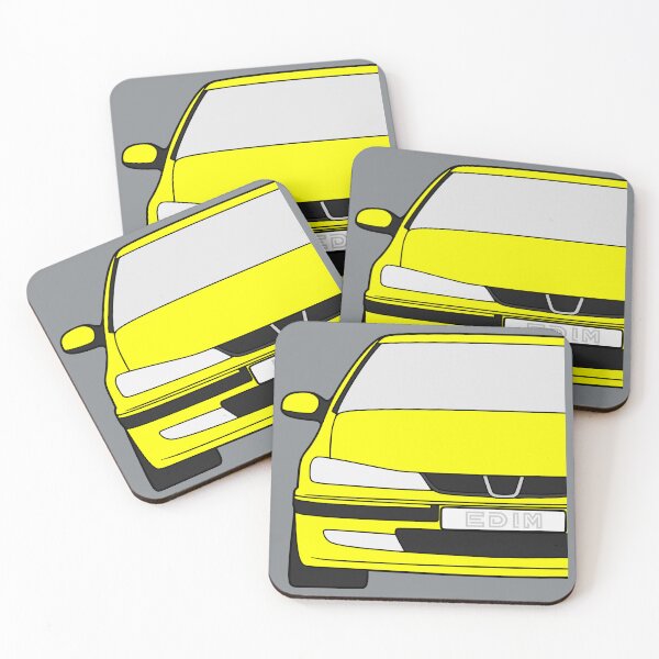 Item preview, Peugeot 406 front yellow color designed and sold by EdimDesign.