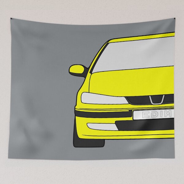 Item preview, Peugeot 406 front yellow color designed and sold by EdimDesign.