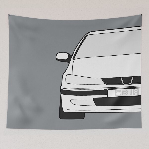 Item preview, Peugeot 406 front white color designed and sold by EdimDesign.
