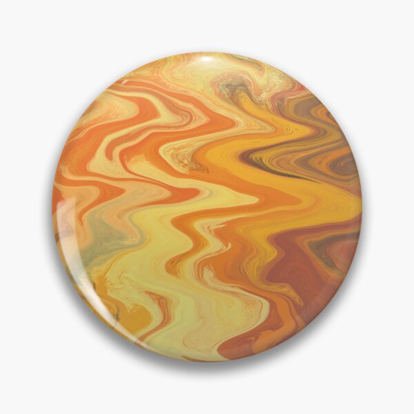 Artikelvorschau, Dancing Flames, Abstract Vivid Busy Fiery Modern Minimalist Art, Warm Autumn Colors, Red, Yellow, Orange And Brown entworfen und verkauft von GikaDesigns.