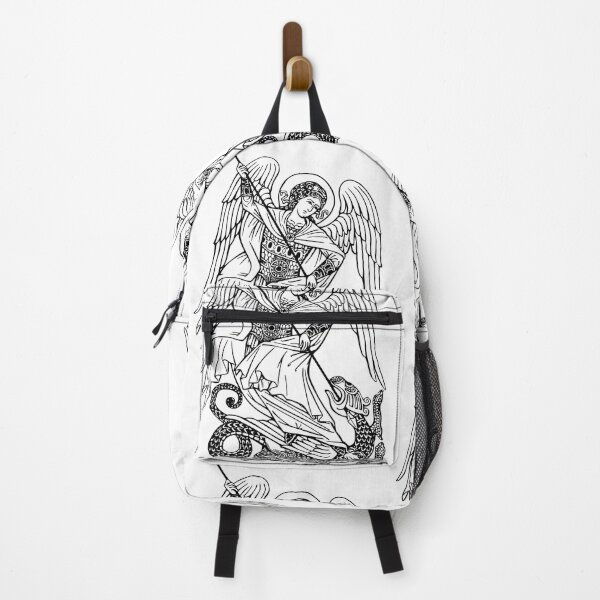 Item preview, Saint Michael Archangel and the dragon designed and sold by lachataigne.