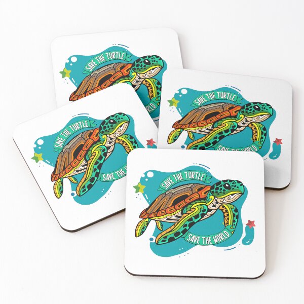 Item preview, save the turtle, save the world designed and sold by dodographic.