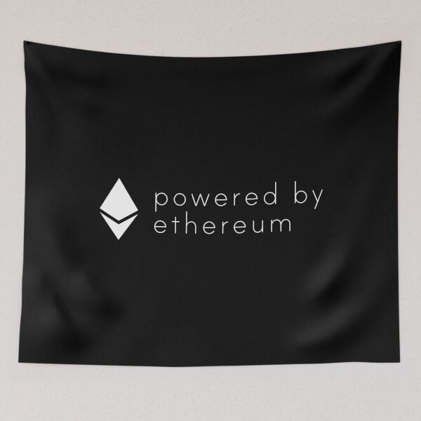 Item preview, Powered by Ethereum - Cryprocurrency designed and sold by cryptees.