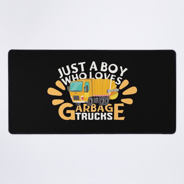 Item preview, Just a boy who loves garbage trucks | Colorful garbage trucks designed and sold by Happiness-pills.