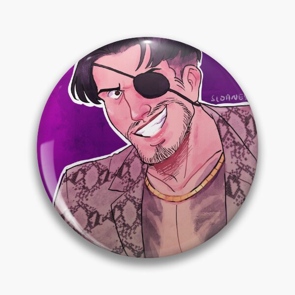 Artikelvorschau, Der Dreiecksknopf - Majima entworfen und verkauft von Sloane's Mortuary.
