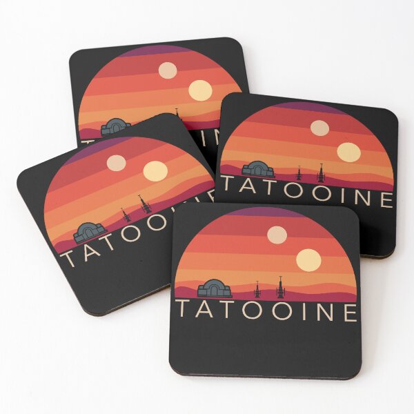 Item preview, Tatooine desert planet with 2 suns designed and sold by Breier.