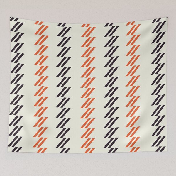 Item preview, Creamy background horizontal stripes with inclined line artwork  designed and sold by Giree07.