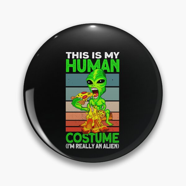 Item preview, This is My Human Costume I'm Really An Alien - Halloween designed and sold by Ibu83.