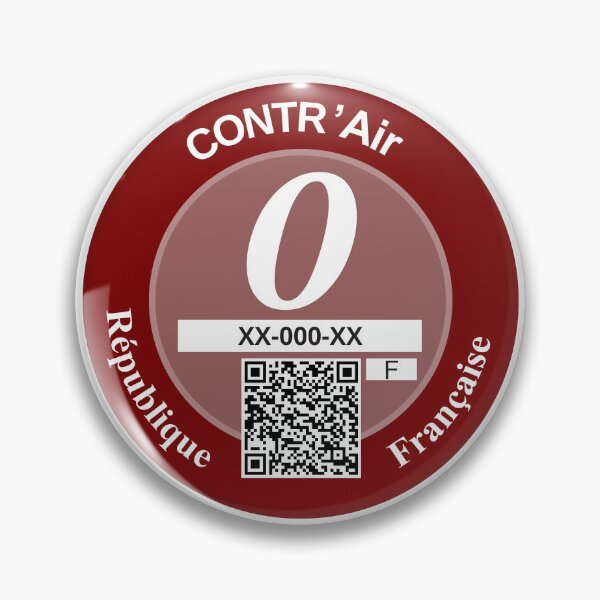 Item preview, CONTR'AIR Sticker - Anti-Crit'Air designed and sold by Maharon.